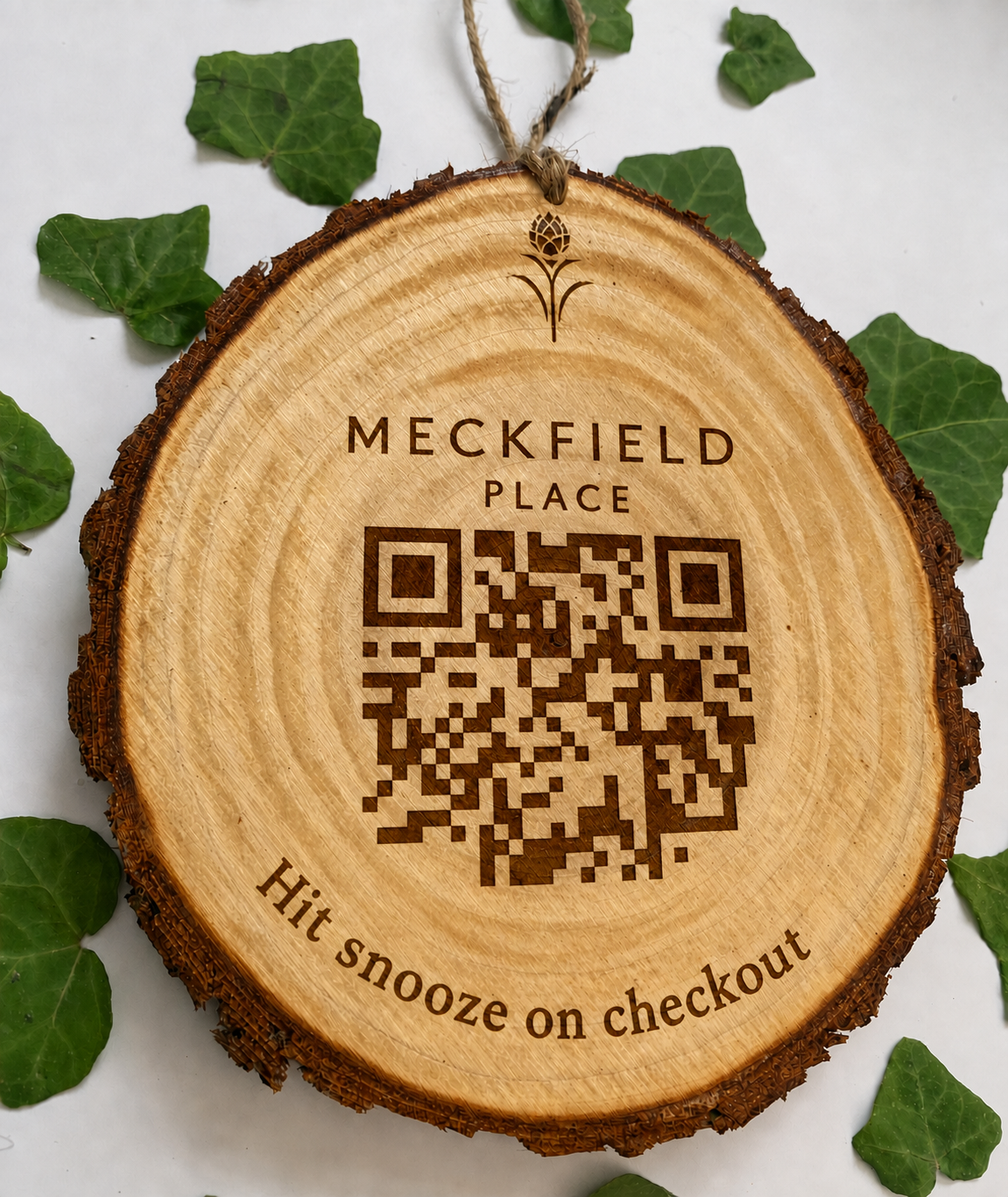 Custom Branded Laser Engraved QR Codes image 1